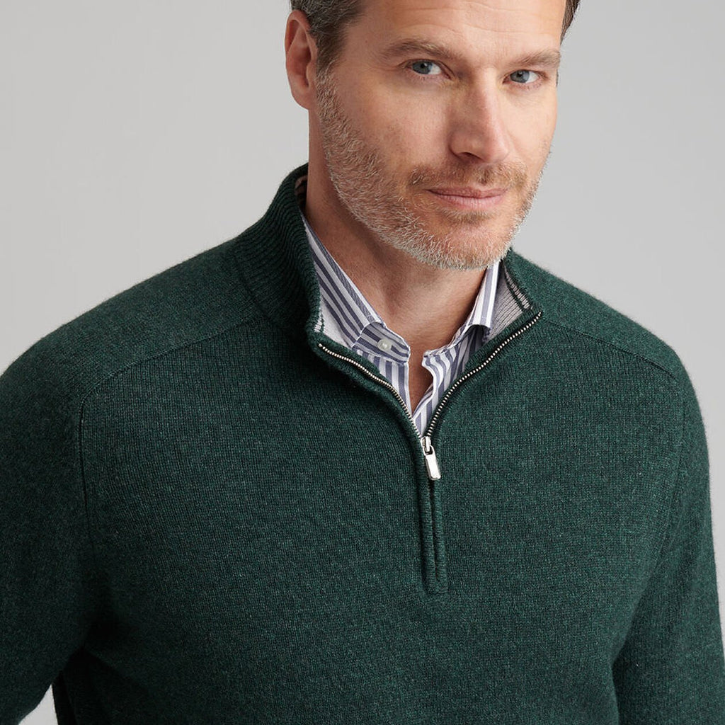 Peter Millar Crescent Quarter-Zip Sweater