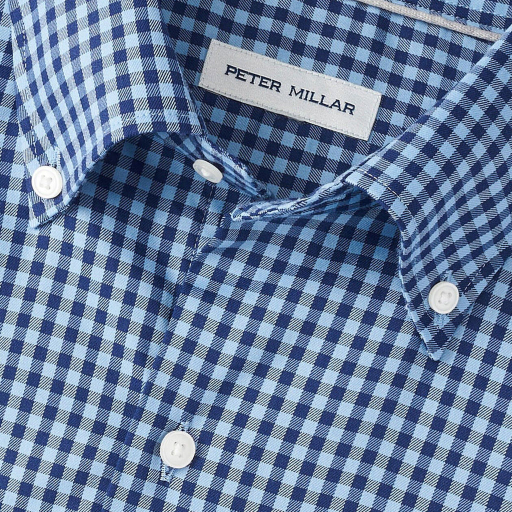 Peter Millar Conway Crown Lite Cotton-Stretch Sport Shirt