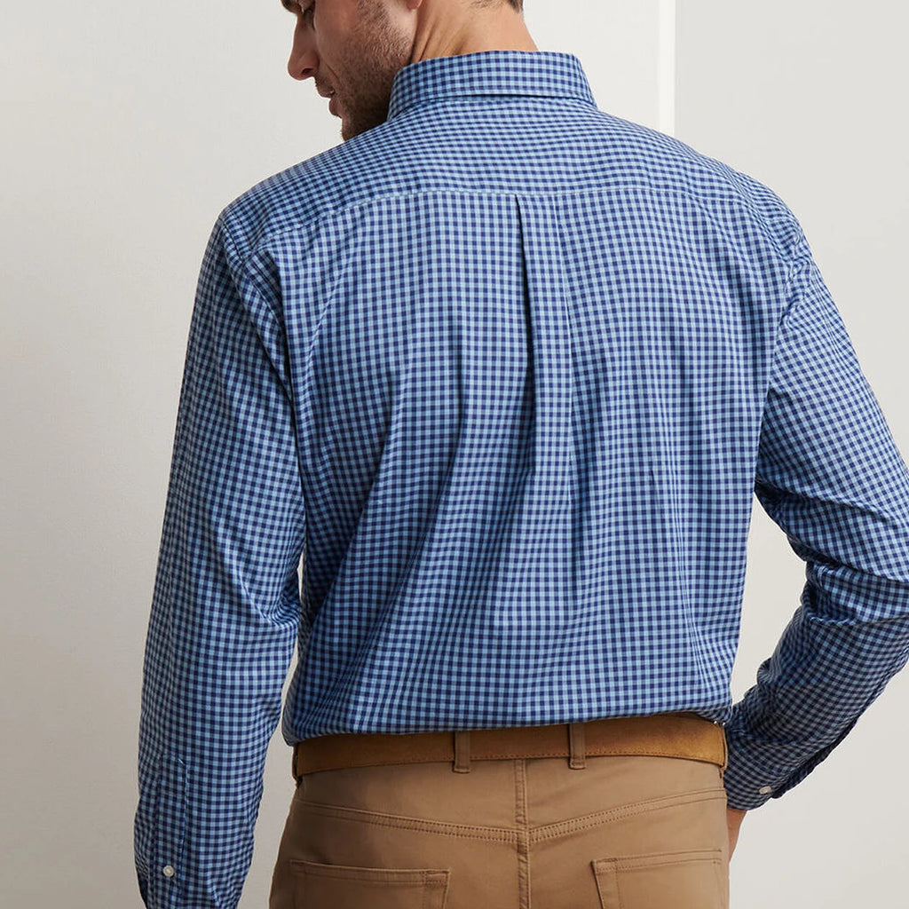 Peter Millar Conway Crown Lite Cotton-Stretch Sport Shirt
