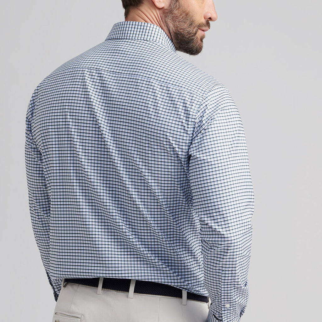 Peter Millar Cashiers Performance Twill Sport Shirt