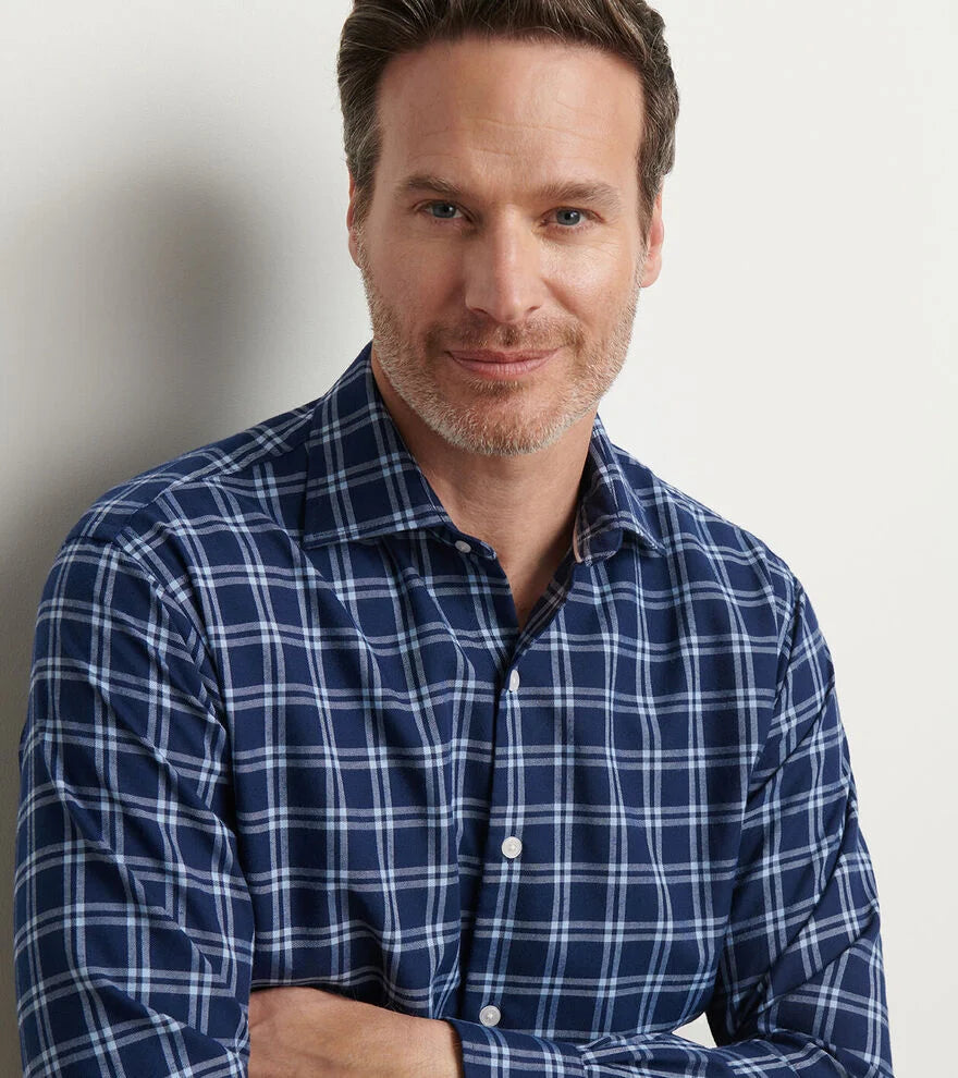 Peter Millar Mystic Performance Flannel Sport Shirt