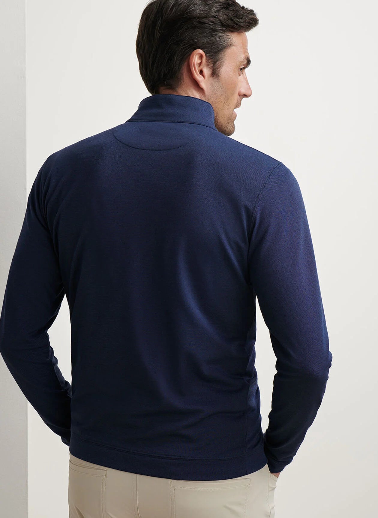 Peter Millar Albatross Cotton-Blend Piqué Quarter-Zip