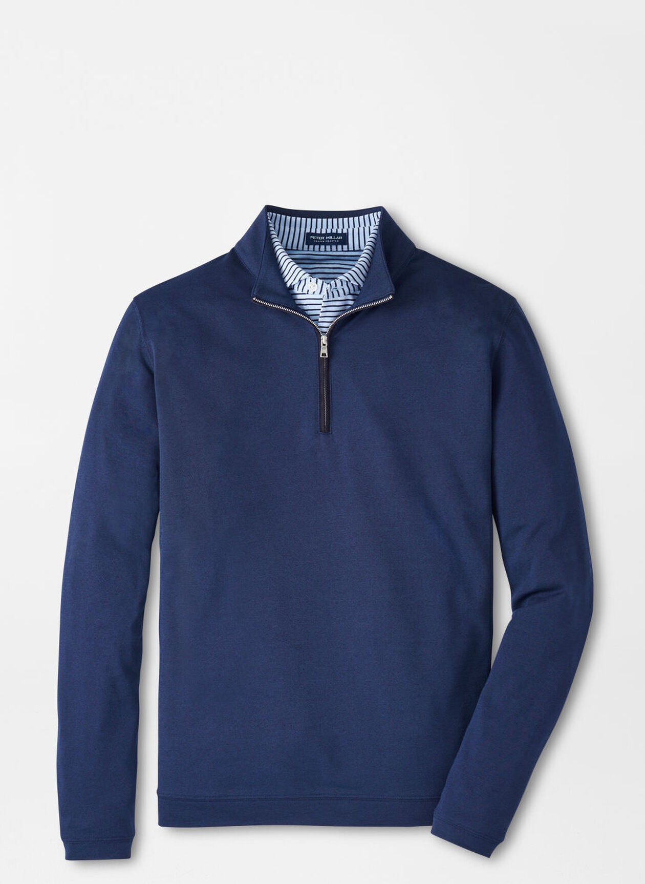 Peter Millar Albatross Cotton-Blend Piqué Quarter-Zip