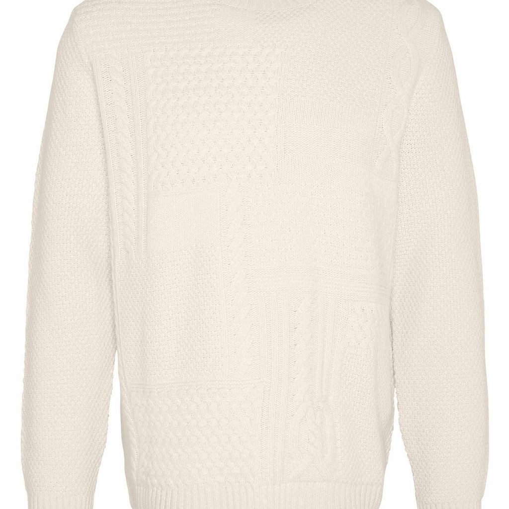 Barbour Casey Cable-Knit Crew Neck Jumper
