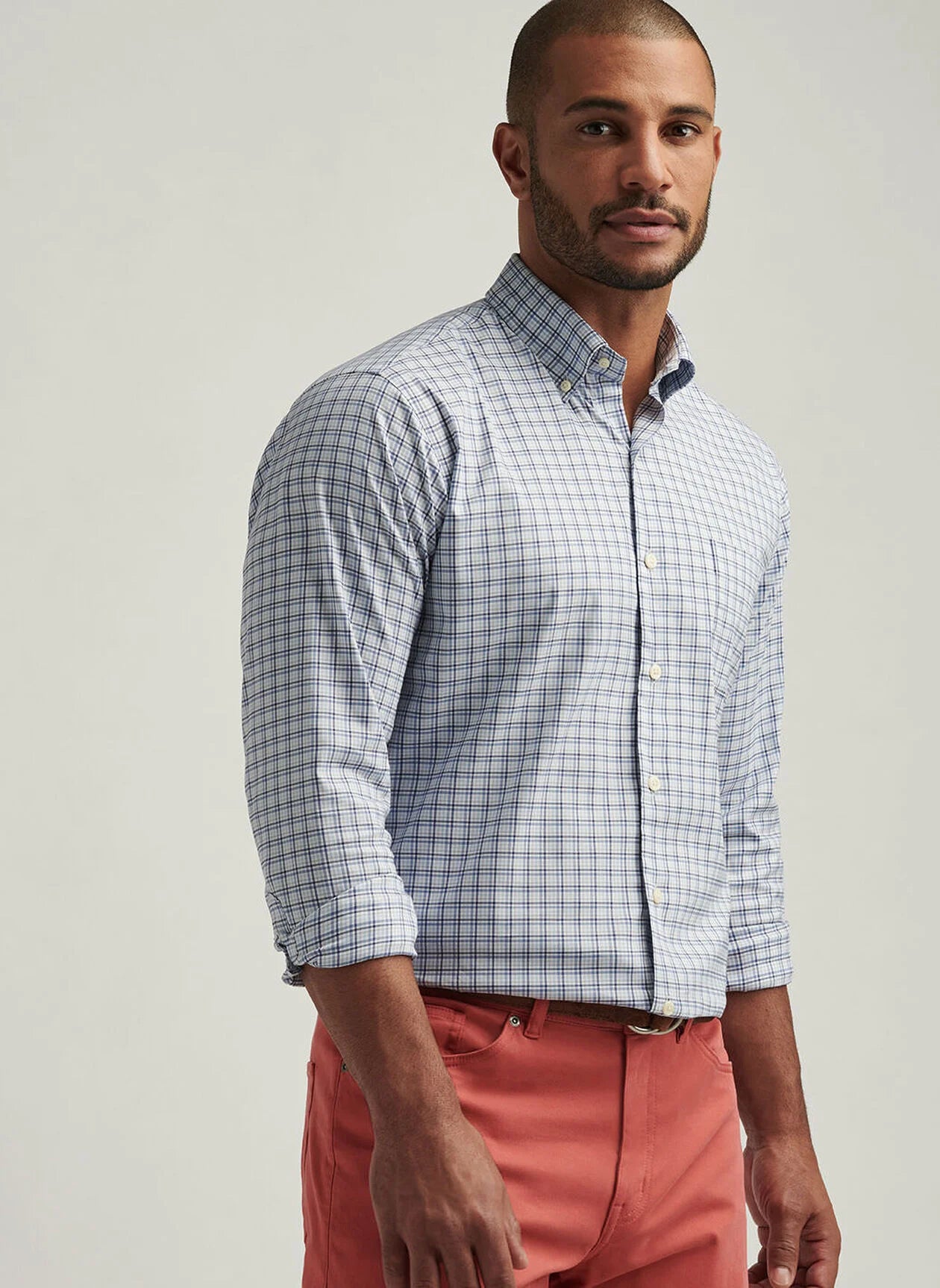 Peter Millar Albert Crown Lite Cotton-Stretch Sport Shirt