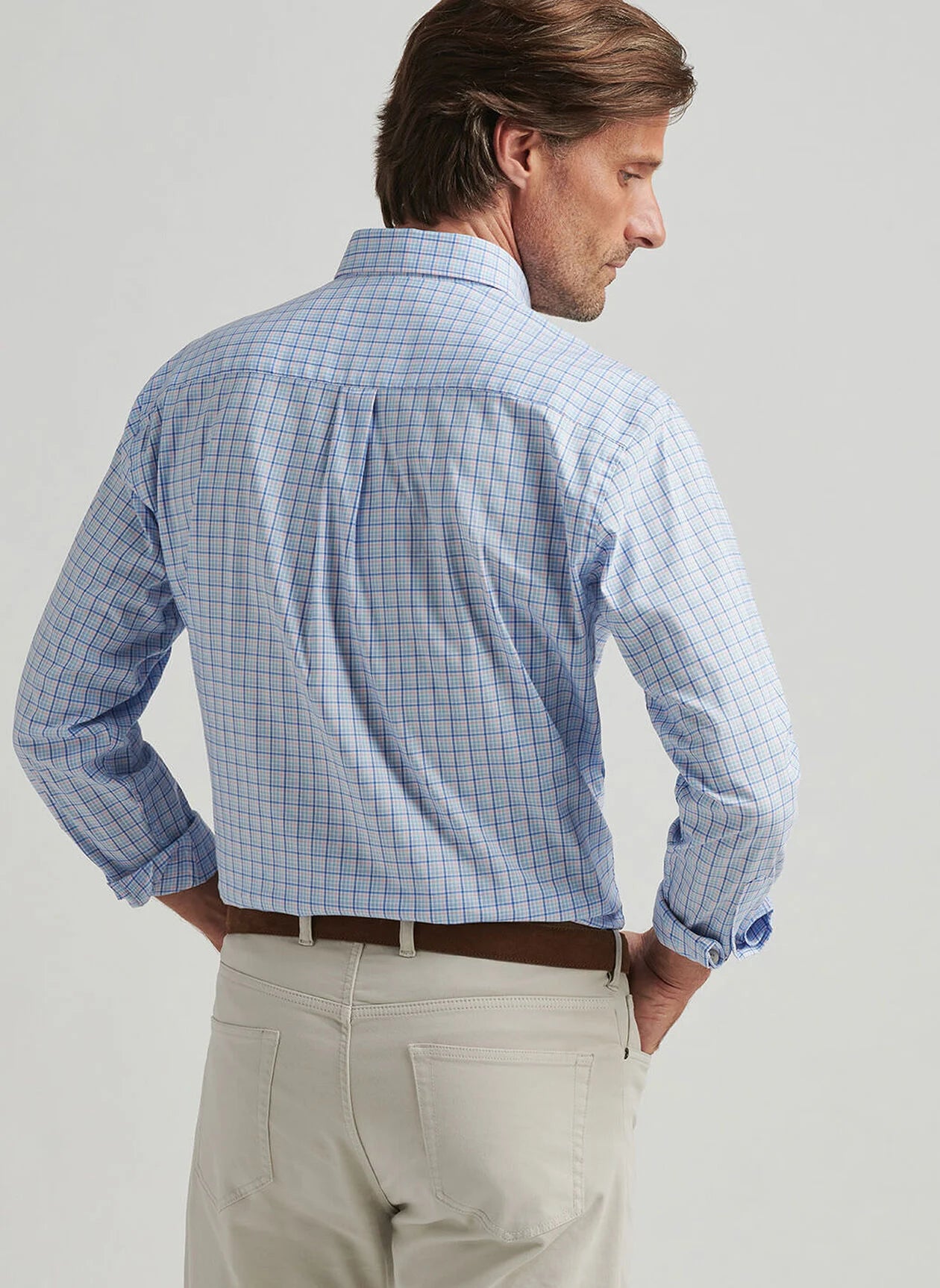 Peter Millar Albert Crown Lite Cotton-Stretch Sport Shirt