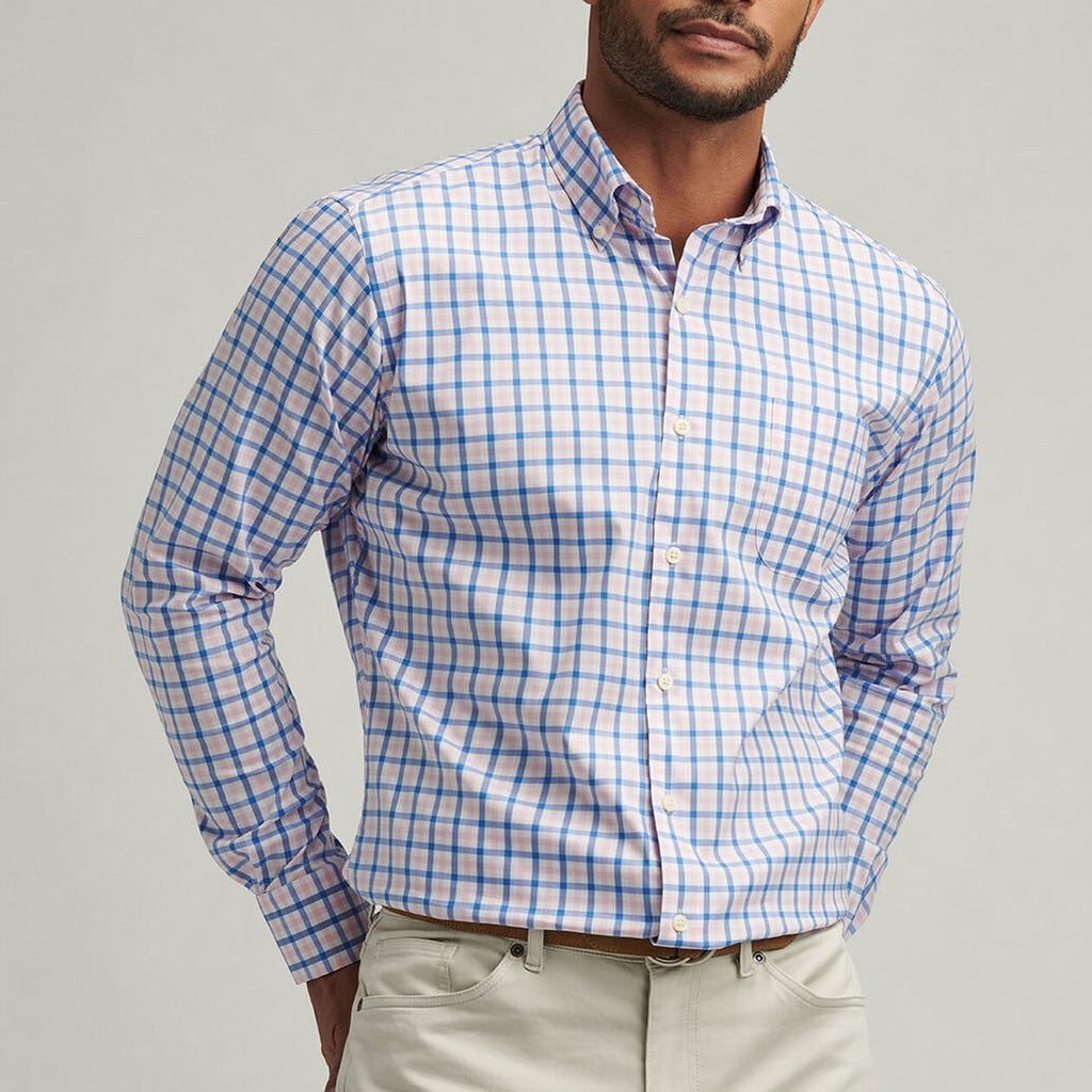 Peter Millar Gardner Crown Lite Cotton-Stretch Sport Shirt