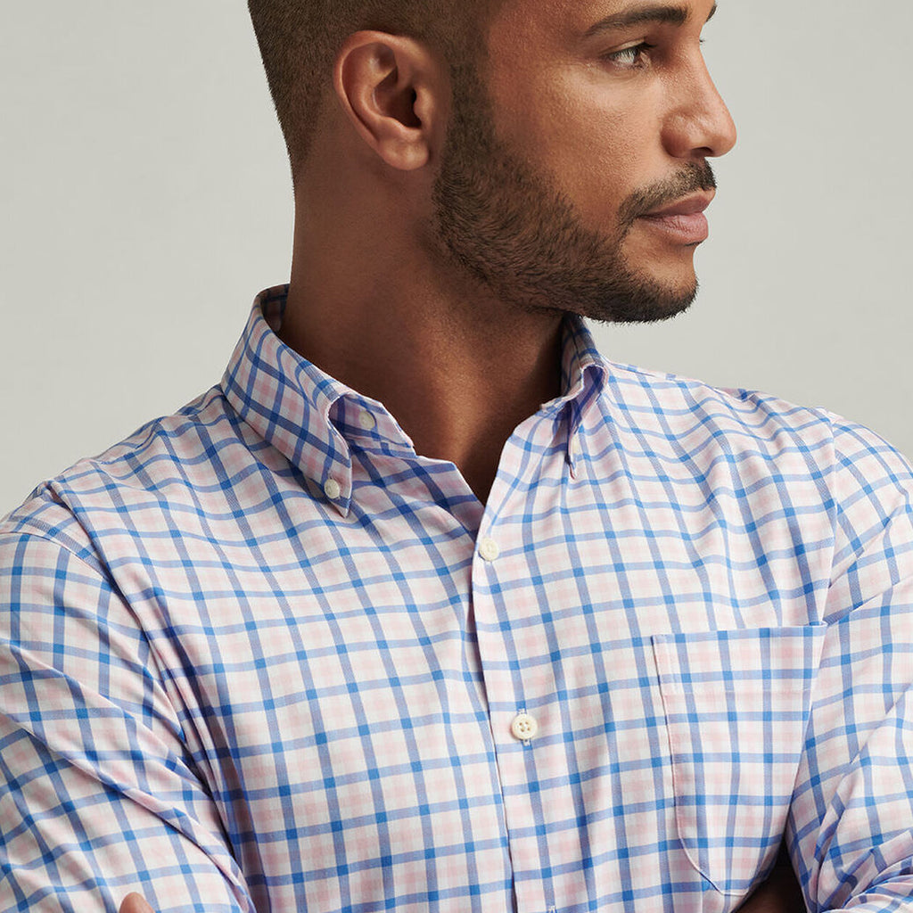 Peter Millar Gardner Crown Lite Cotton-Stretch Sport Shirt