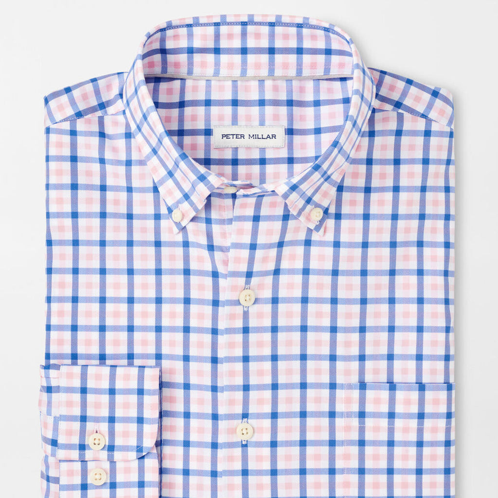 Peter Millar Gardner Crown Lite Cotton-Stretch Sport Shirt