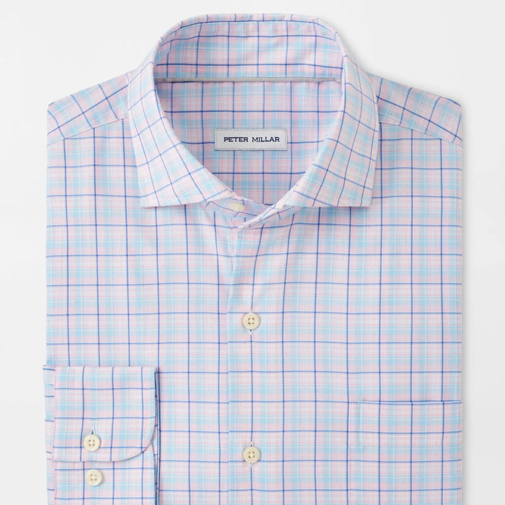 Peter Millar Huron Crown Lite Cotton-Stretch Sport Shirt