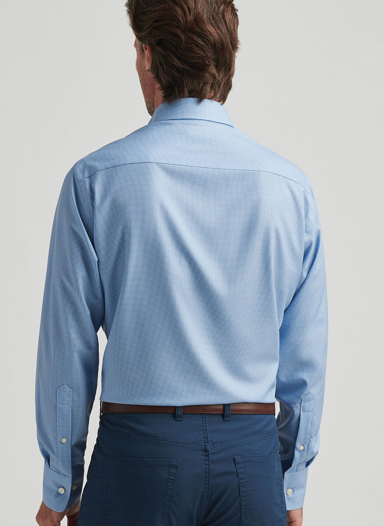 Peter Millar Triad Performance Poplin Sport Shirt