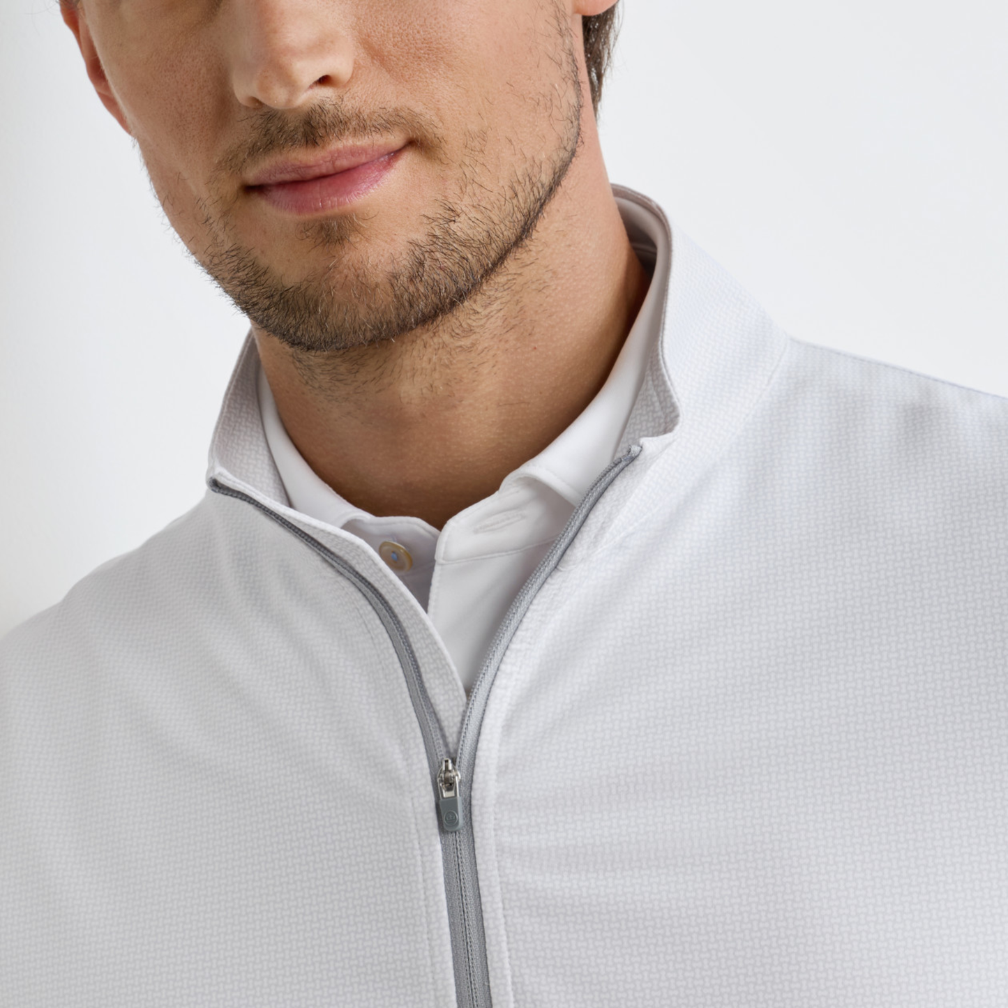 Peter Millar Perth Basketweave Performance Quarter-Zip