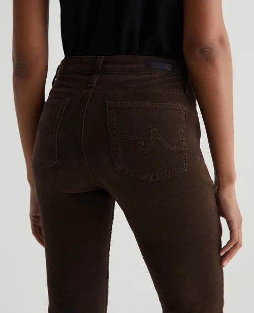 AG Mari Corduroy Mid-Rise Slim Straight