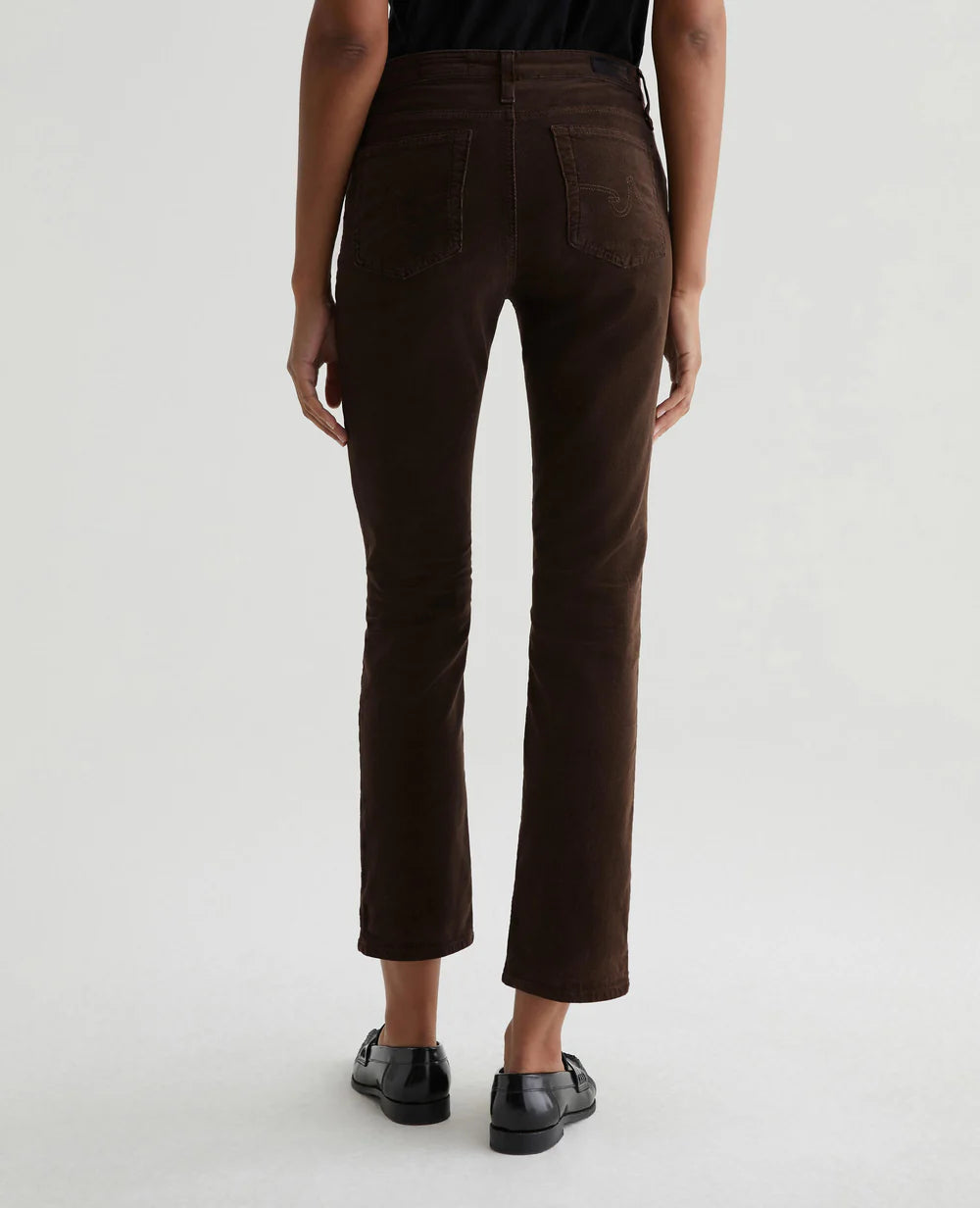 AG Mari Corduroy Mid-Rise Slim Straight