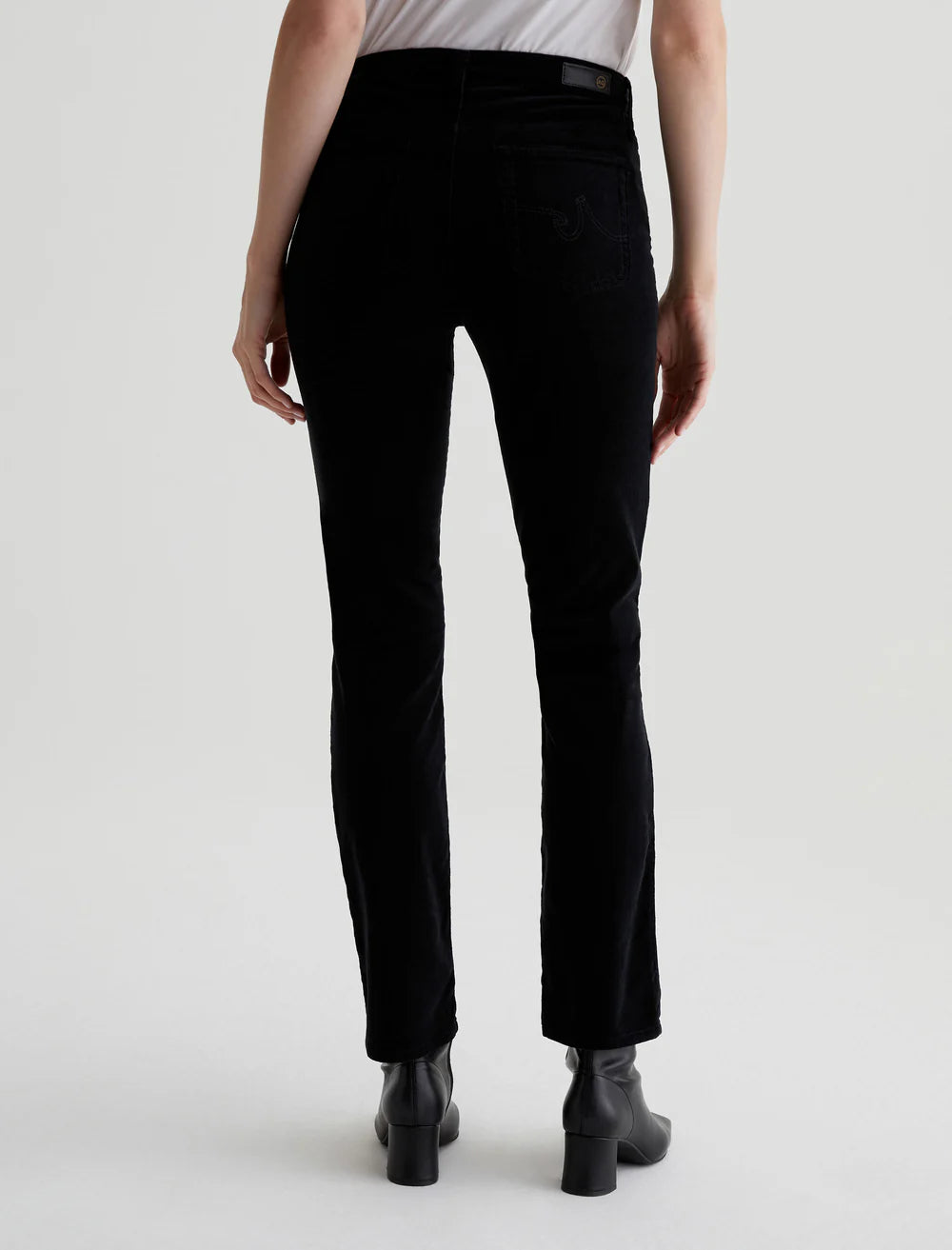 AG Mari Corduroy Mid-Rise Slim Straight