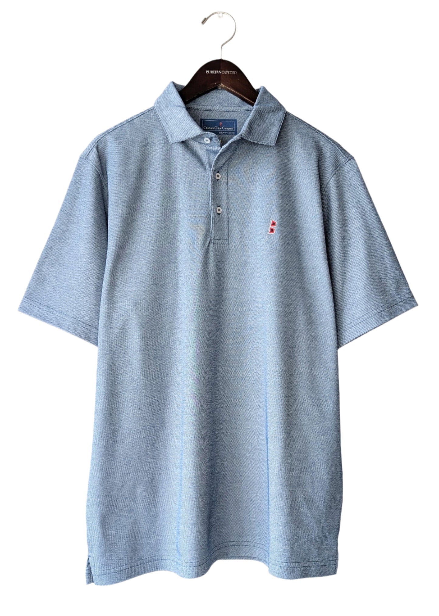 Chatham Chino Hurricane Flag Polo