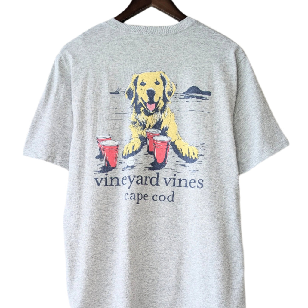 Vineyard Vines Cape Cod Pupcup Short Sleeve Tee