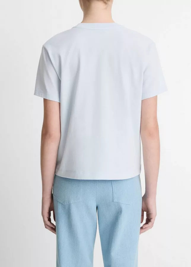 Vince Pima Cotton Crew Neck T-Shirt