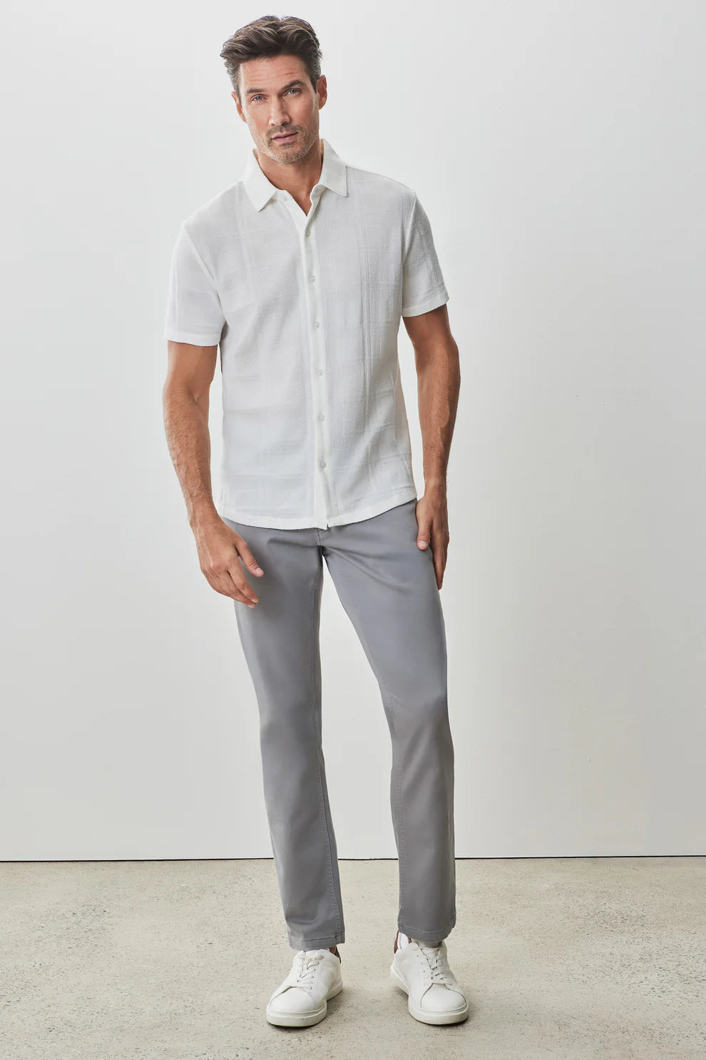 Robert Barakett Copley Short Sleeve Knit Shirt