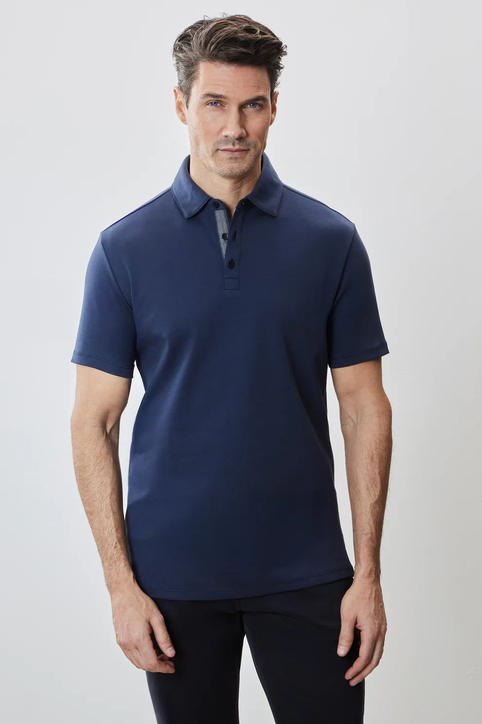 Robert Barakett The Barakett Herringbone Polo