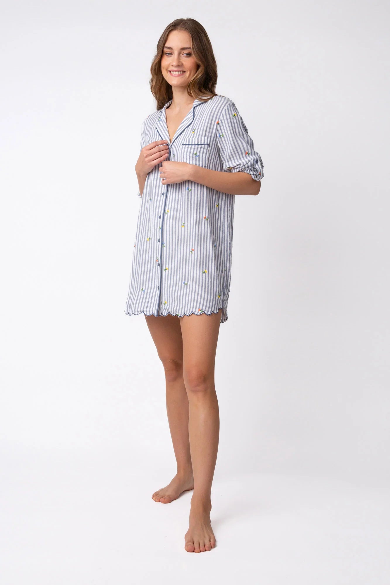 PJ Salvage Build Me Up Buttercup Nightshirt