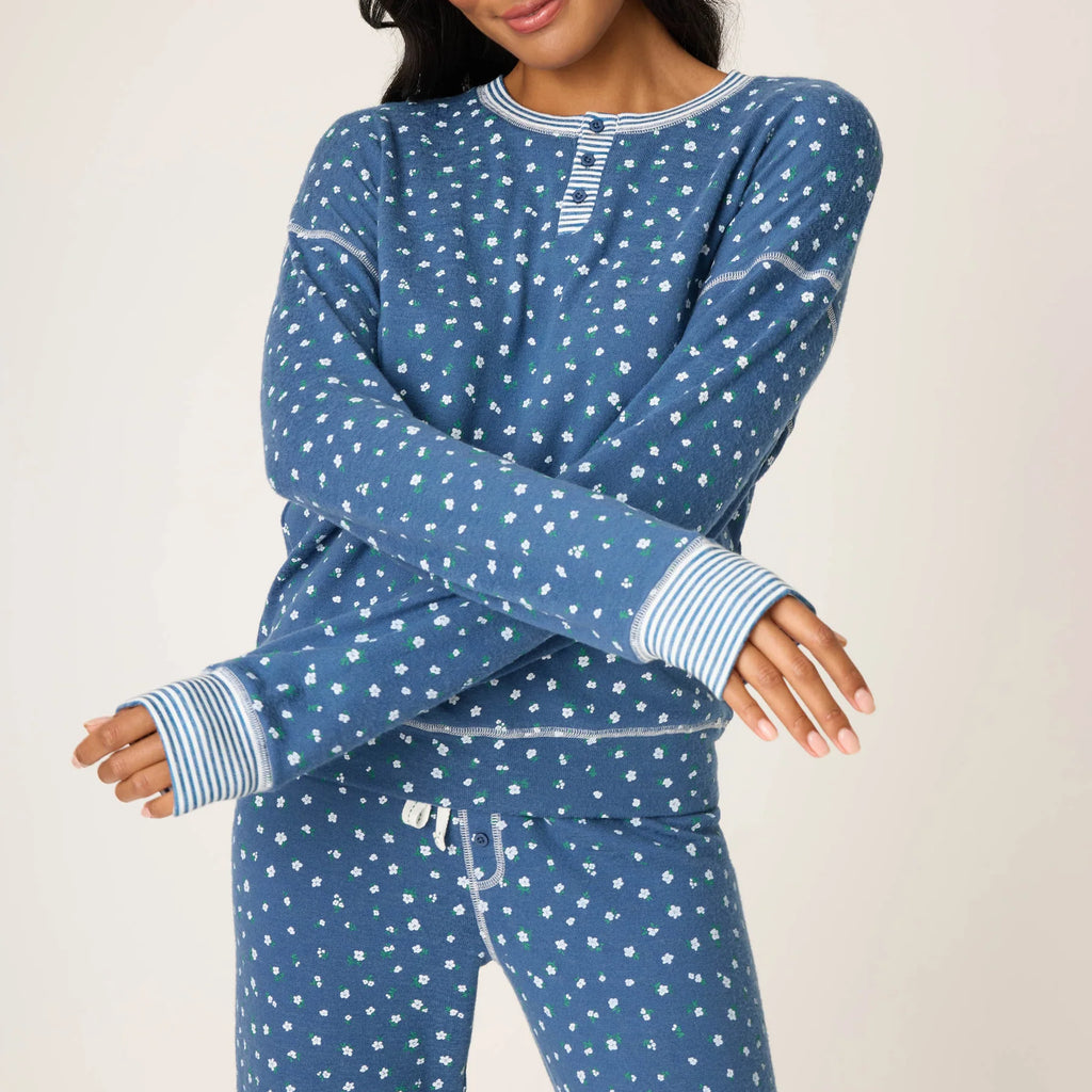 PJ Salvage Cozy Life Ditsy Floral PJ Set