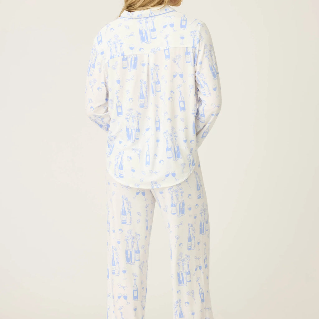 PJ Salvage Parisian Dreams Whimsical Print PJ Set