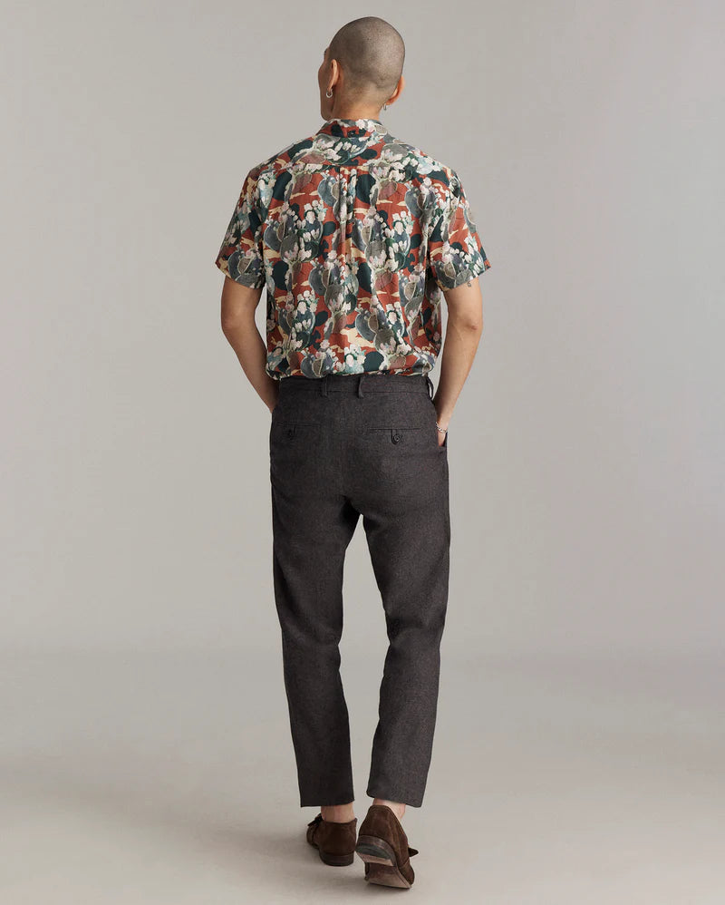 Billy Reid Short Sleeve Cactus Treme Shirt