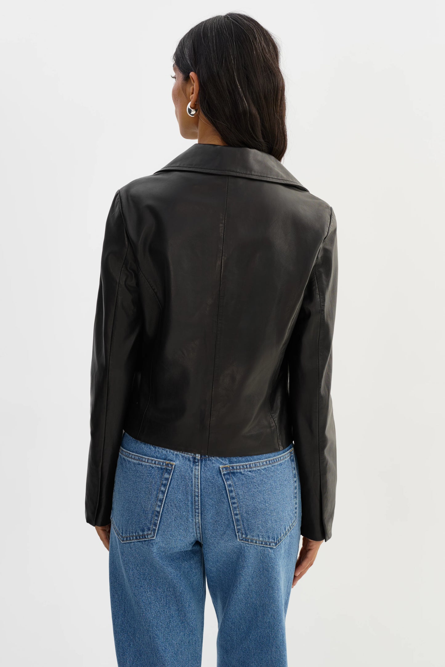 Lamarque The Sally Leather Biker Jacket