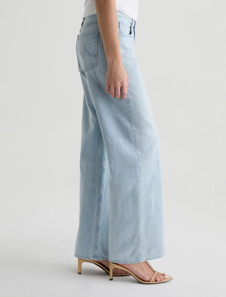 AG Adria Low-Rise Wide Leg Jean