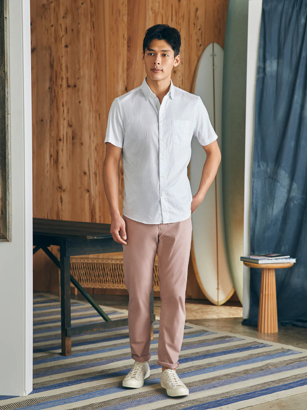 Faherty Movement™ Short-Sleeve Shirt
