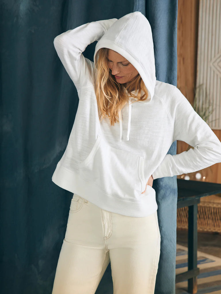 Faherty Sunwashed Slub Hoodie