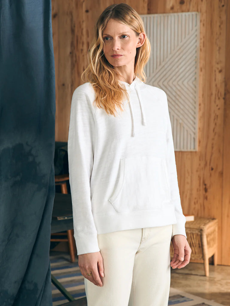 Faherty Sunwashed Slub Hoodie