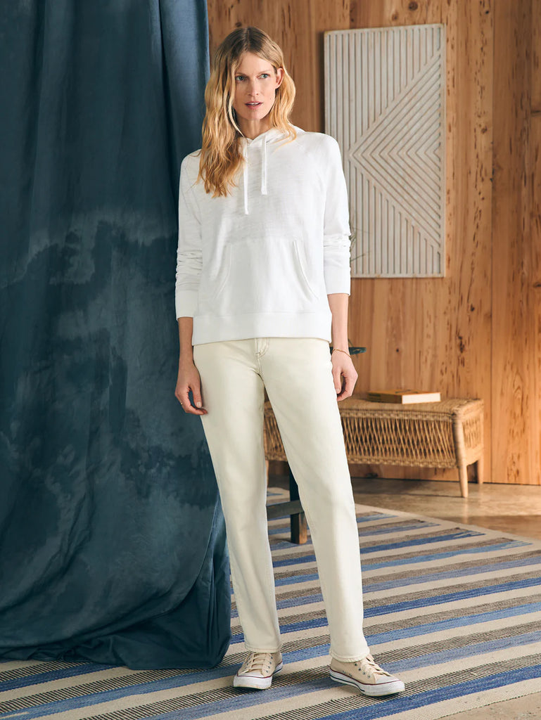 Faherty Sunwashed Slub Hoodie