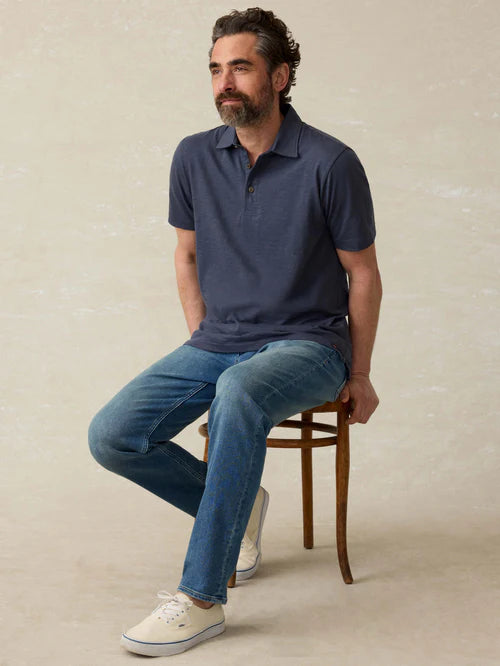 Faherty Sunwashed T-Shirt Polo