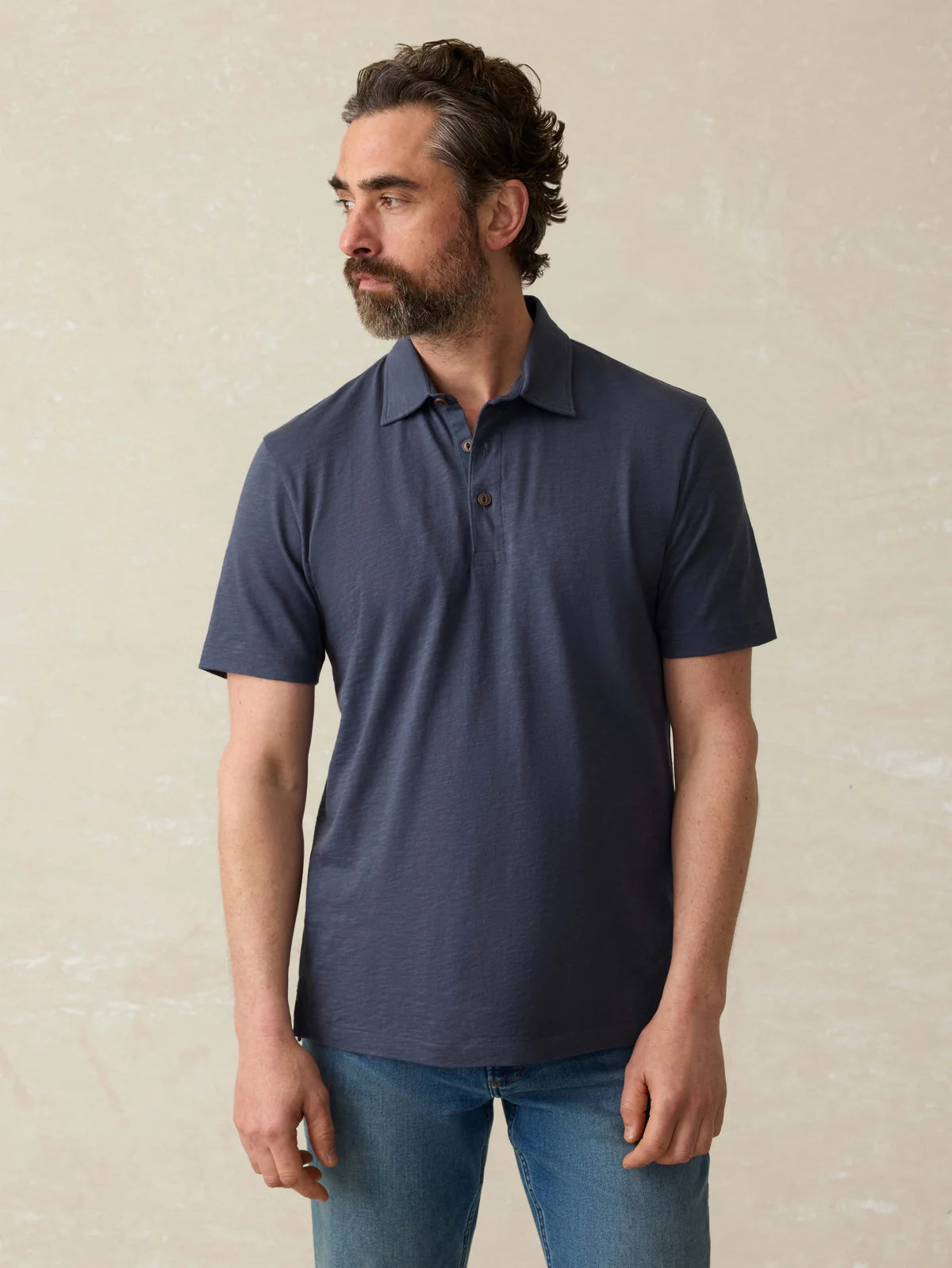 Faherty Sunwashed T-Shirt Polo