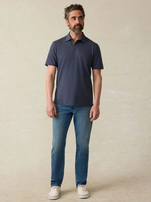 Faherty Sunwashed T-Shirt Polo
