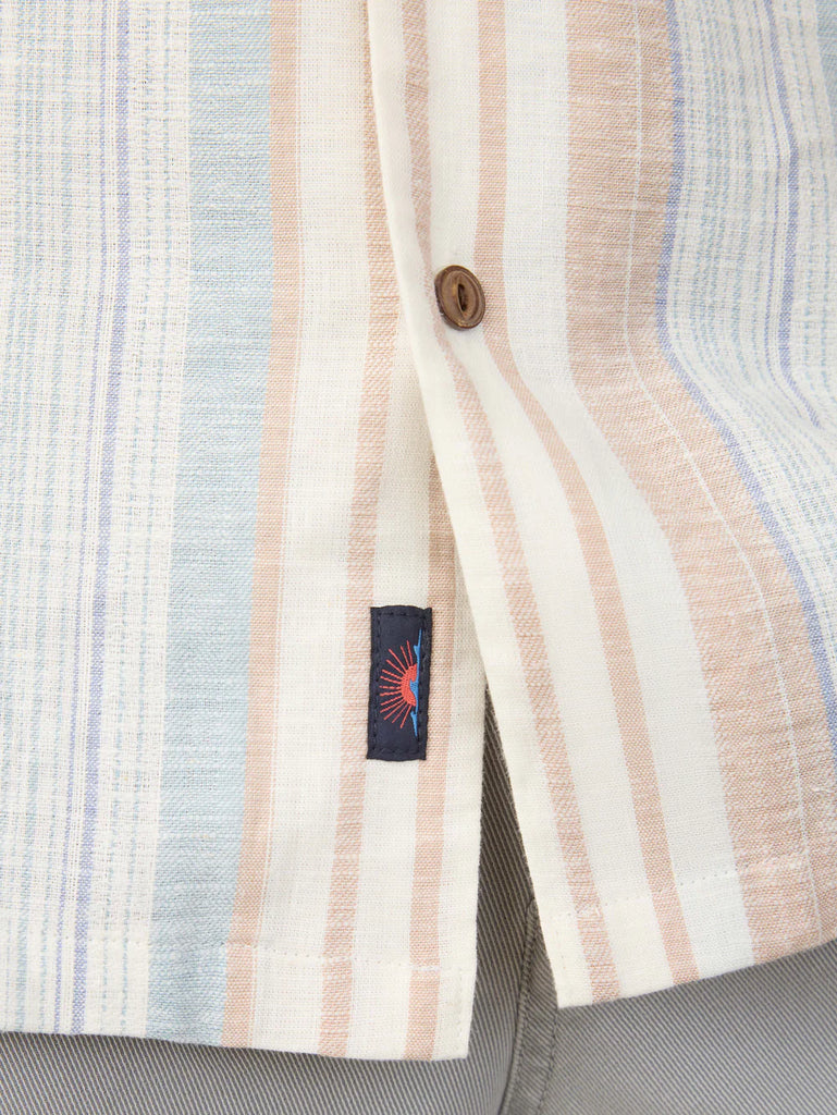 Faherty Short-Sleeve Breeze Camp Shirt