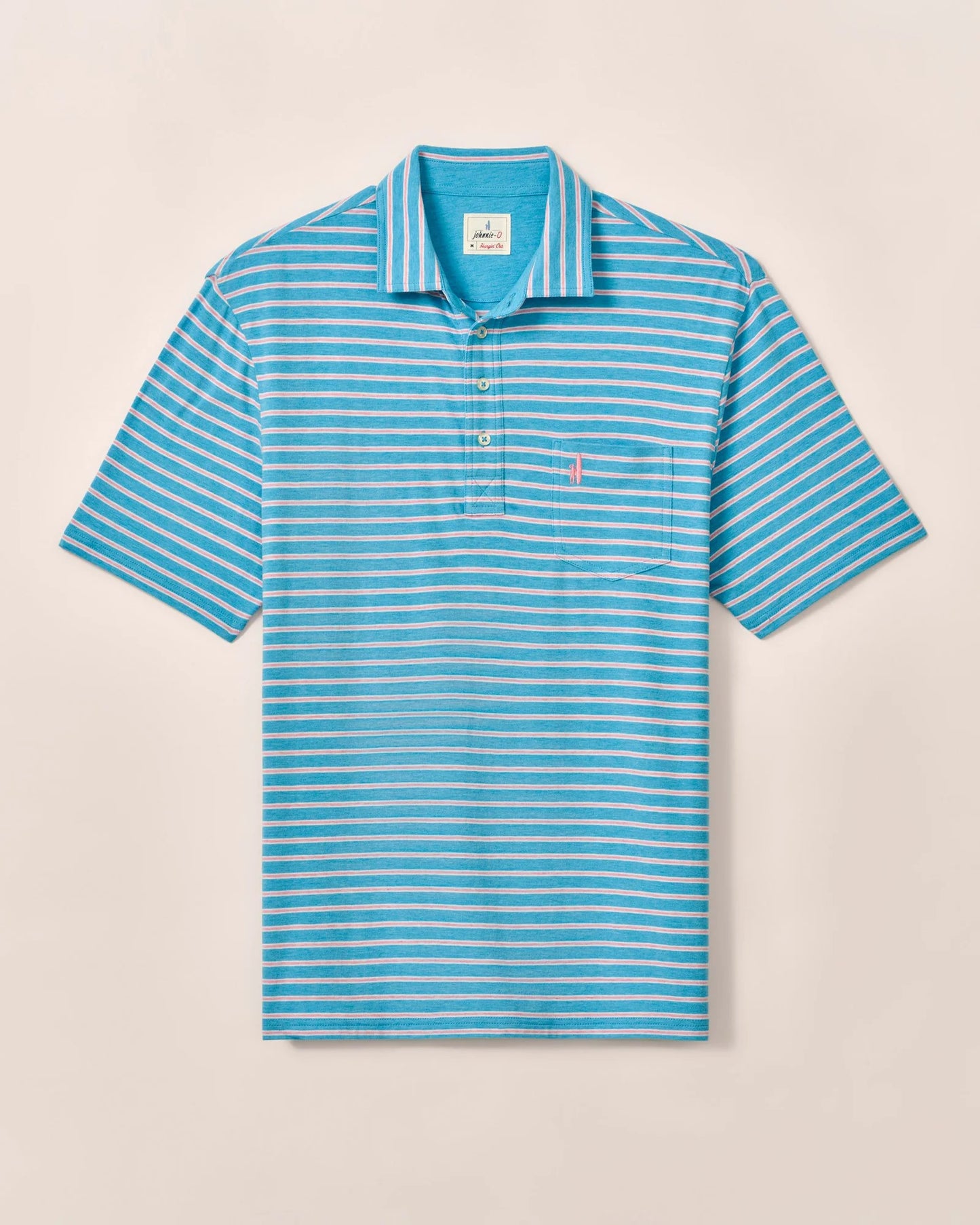 Johnnie-O Original 4-Button Polo - Matthis Stripe