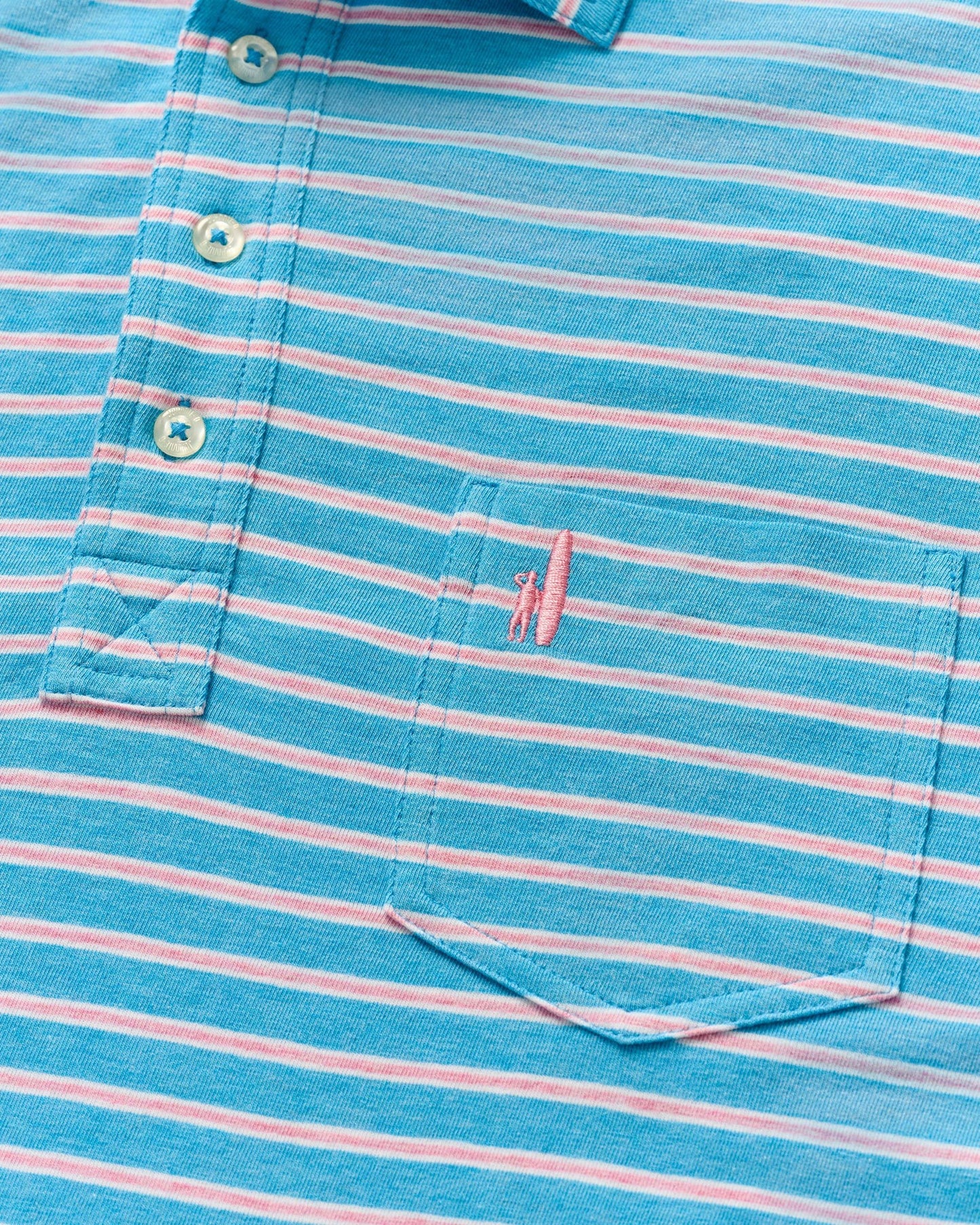 Johnnie-O Original 4-Button Polo - Matthis Stripe