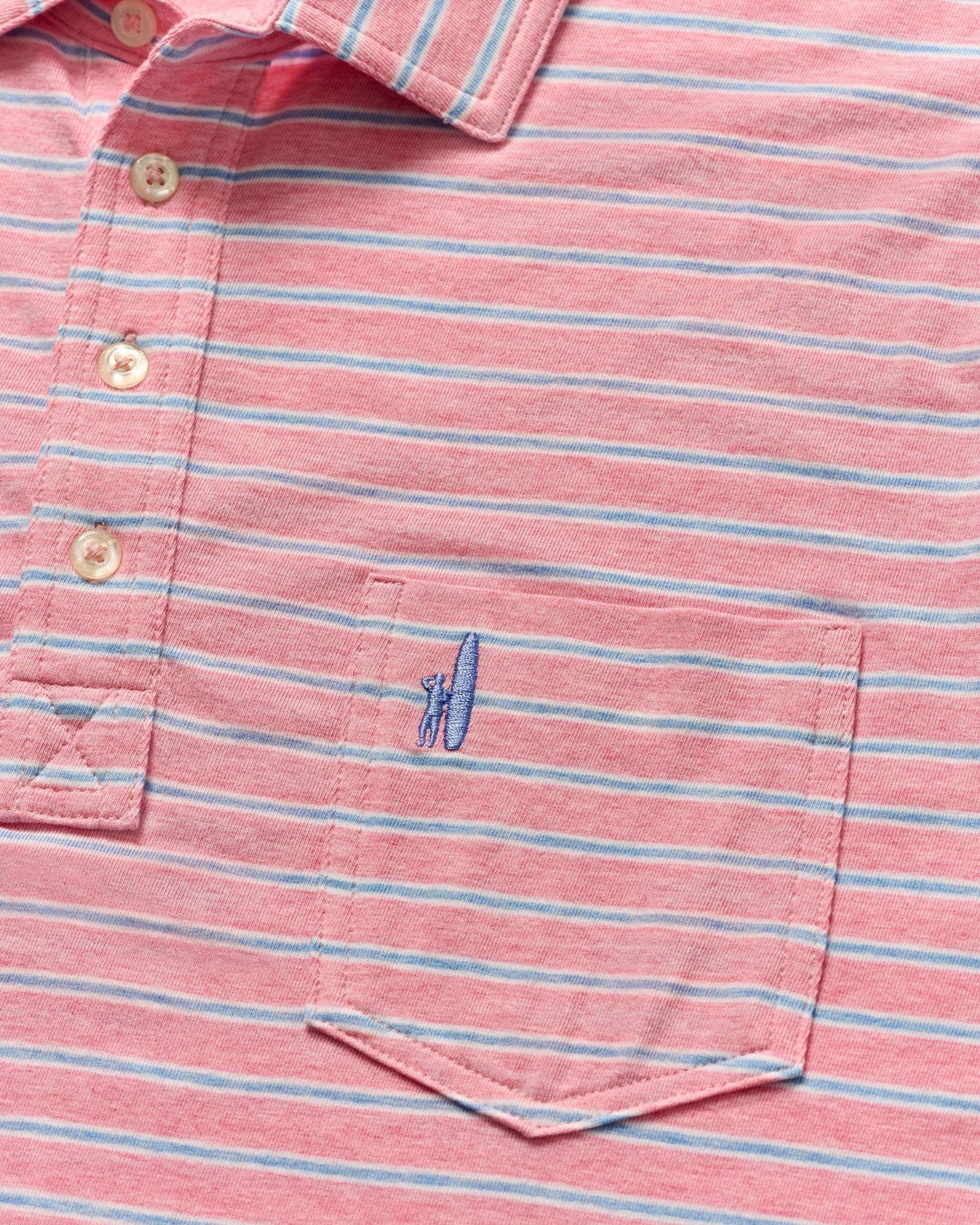 Johnnie-O Original 4-Button Polo - Matthis Stripe