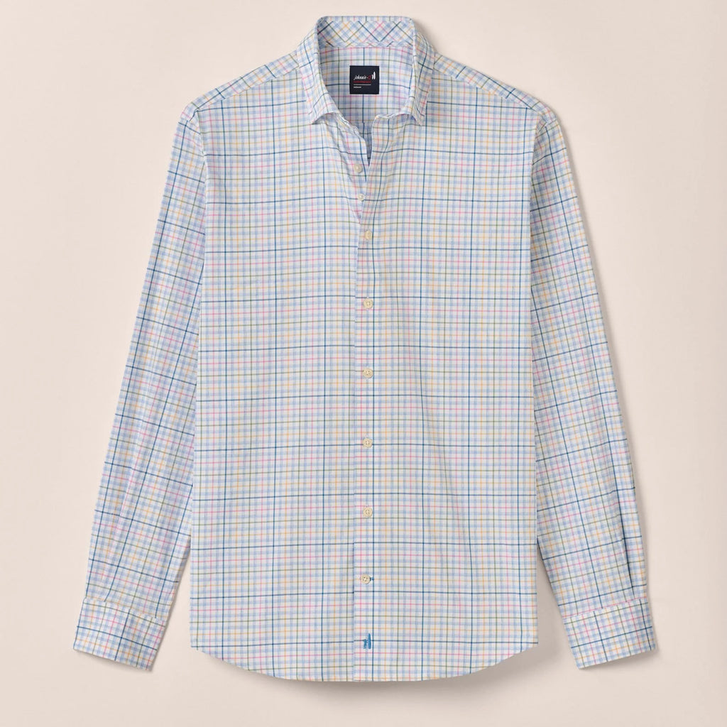 Johnnie-O Performance Button Up Shirt - Singleton