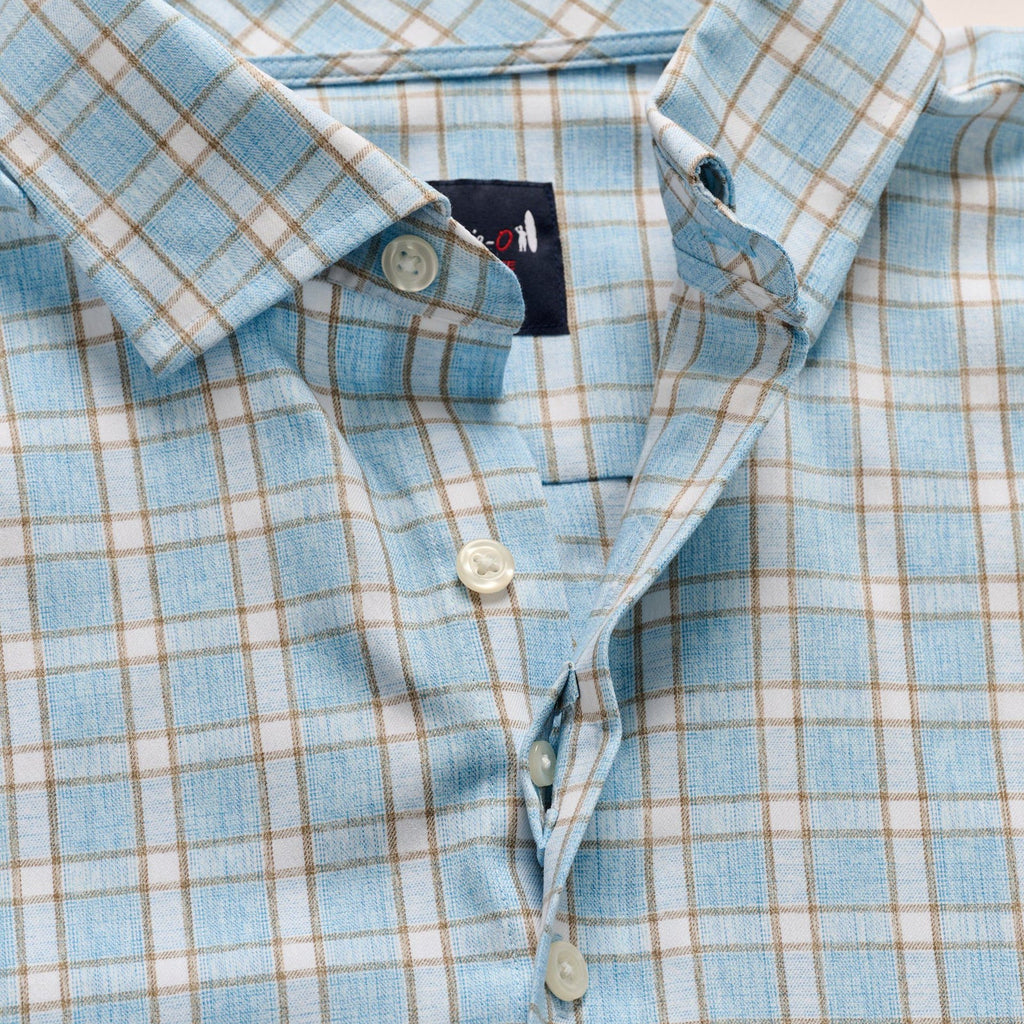 Johnnie-O Performance Button Up Shirt - Burleigh
