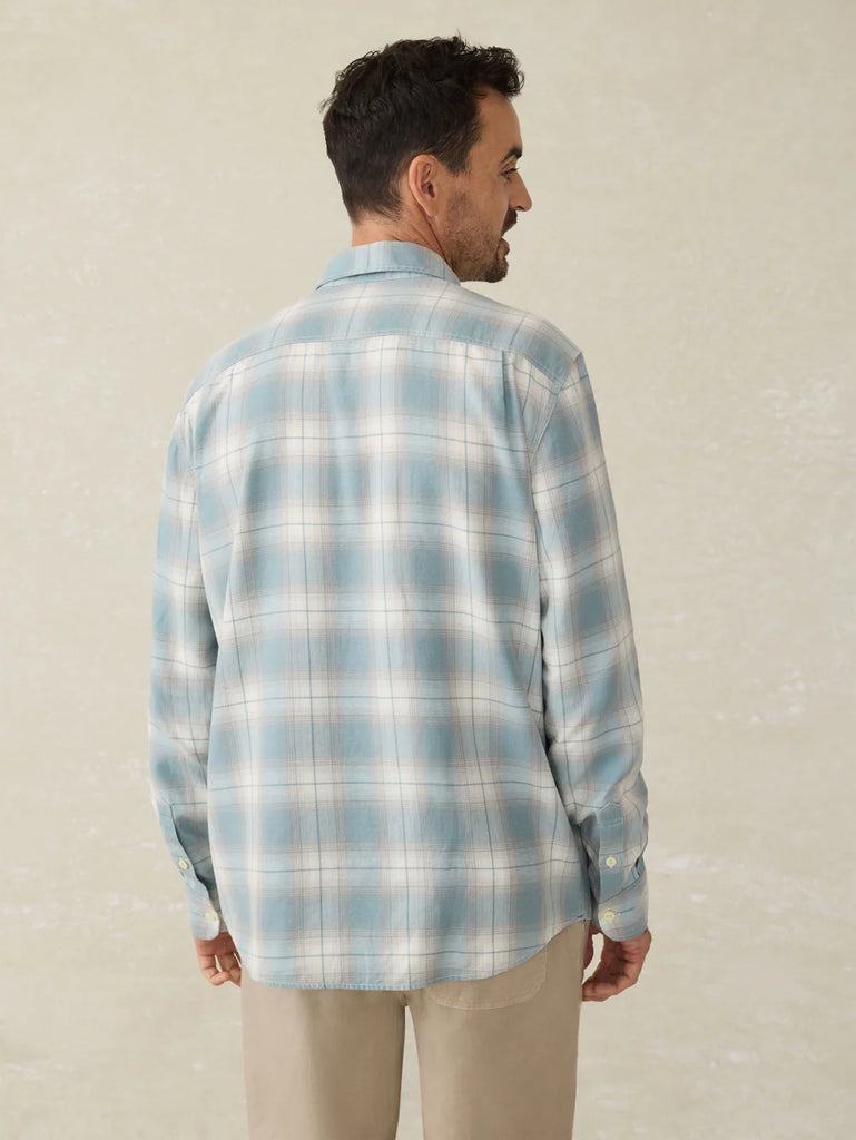 Faherty Tried & True Chambray Workshirt