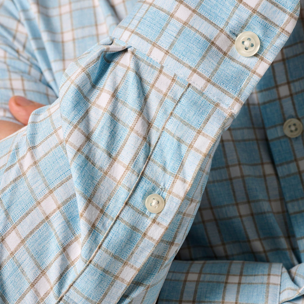 Johnnie-O Performance Button Up Shirt - Burleigh