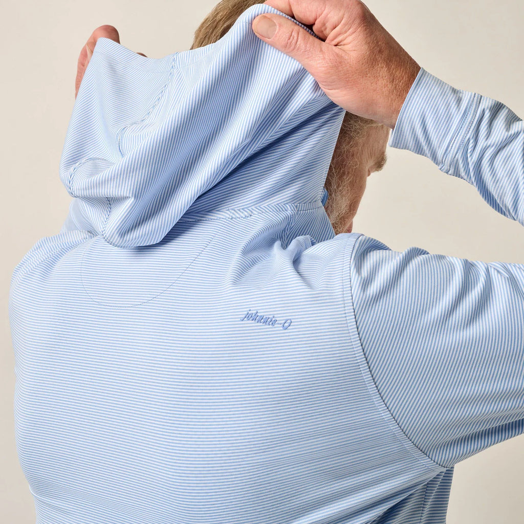 Johnnie-O Hybrid Performance 1/4 Zip Hoodie
