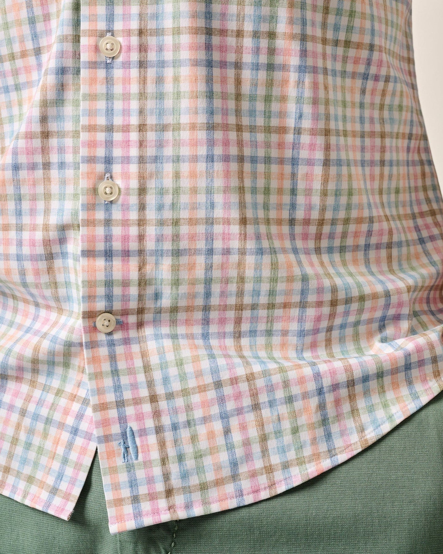 Johnnie-O Short Sleeve Performance Button Down Shirt - Kyler