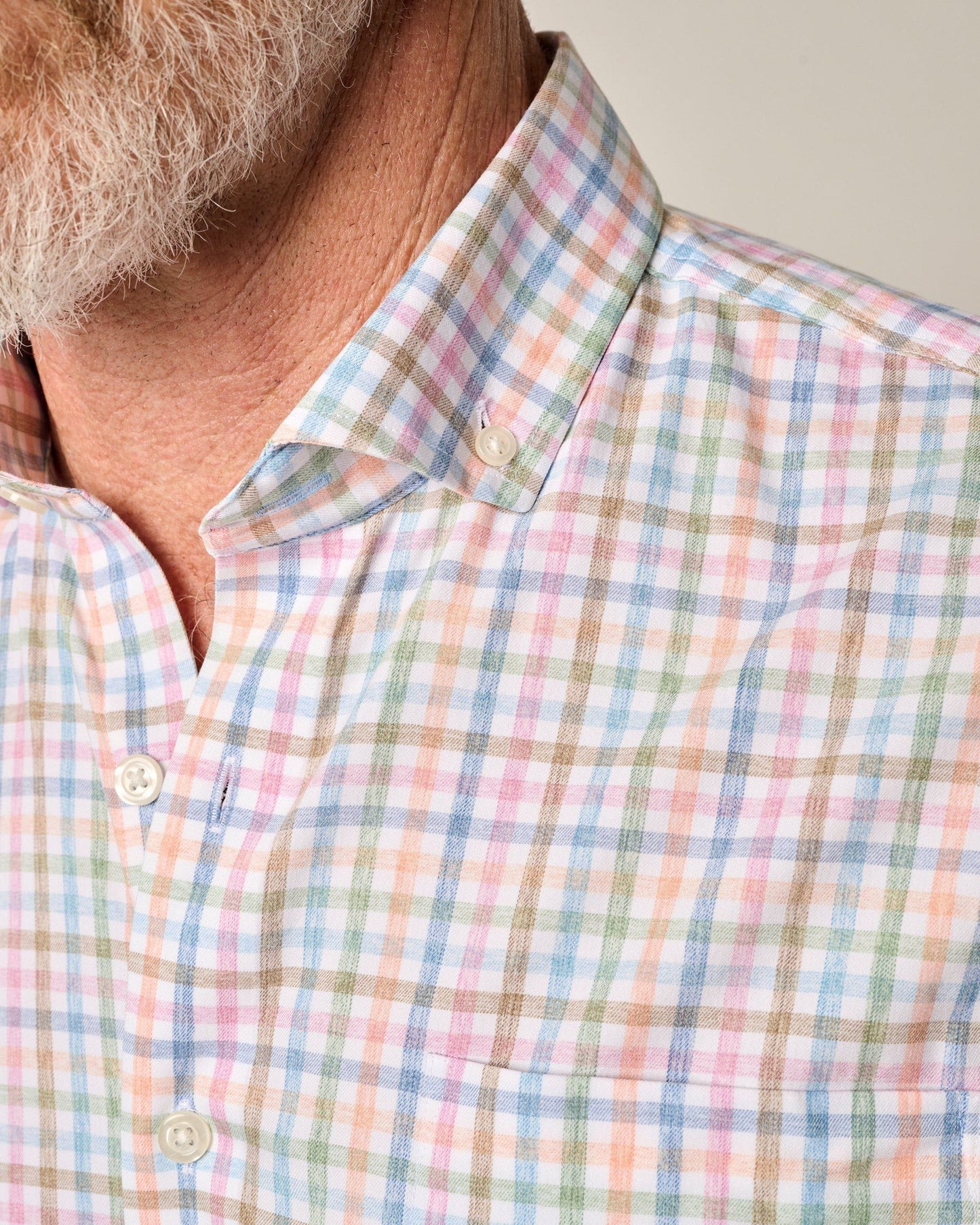Johnnie-O Short Sleeve Performance Button Down Shirt - Kyler