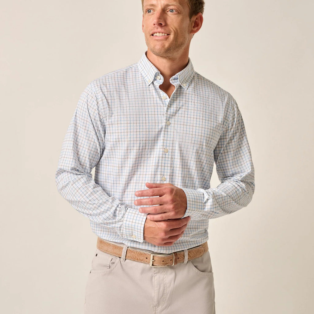 Johnnie-O Paddock Performance Button Up Shirt
