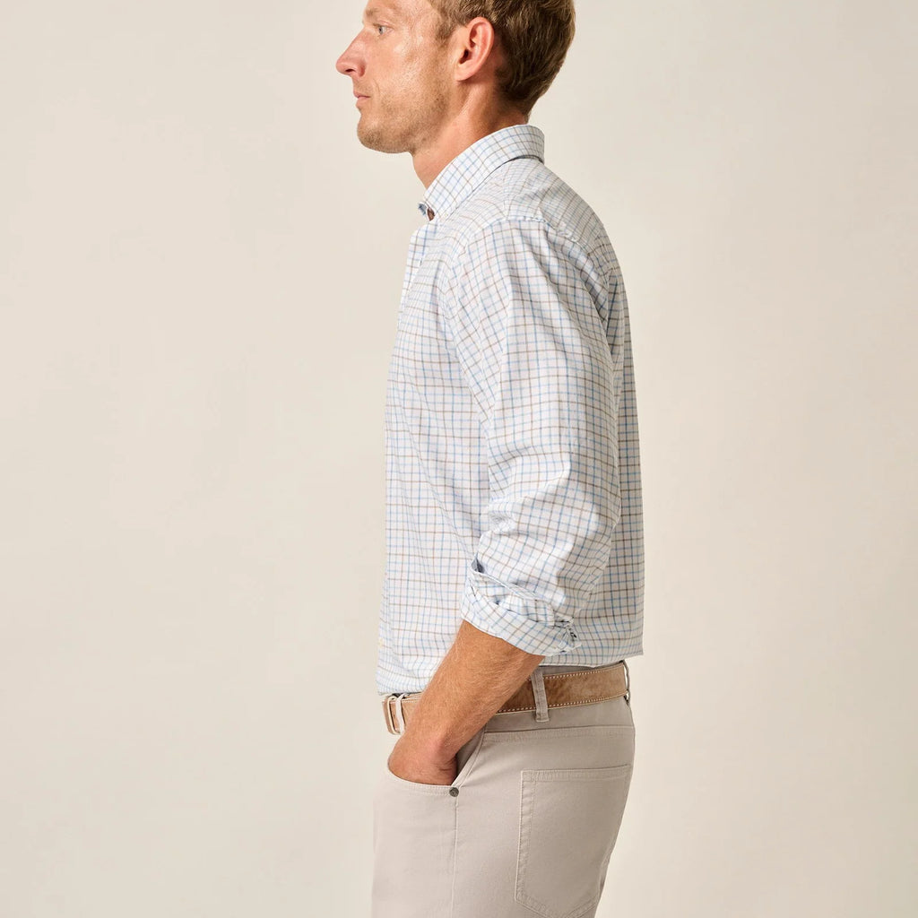 Johnnie-O Paddock Performance Button Up Shirt